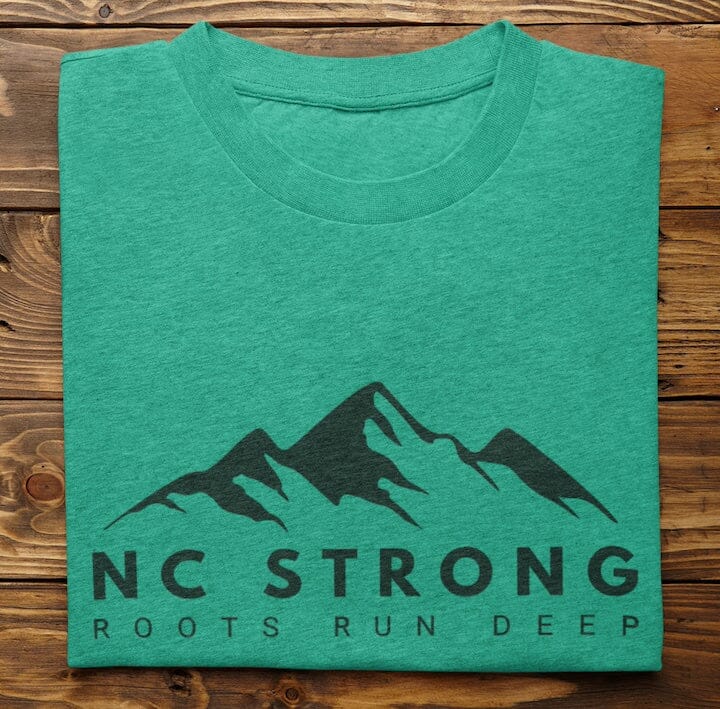 NC Strong Hurricane Relief Shirts and Stickers