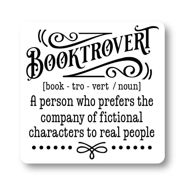 Booktrovert Funny Book Sticker Decorative Stickers HOUSE OF SWANK