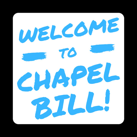 Chapel Bill Sticker Decorative Stickers HOUSE OF SWANK