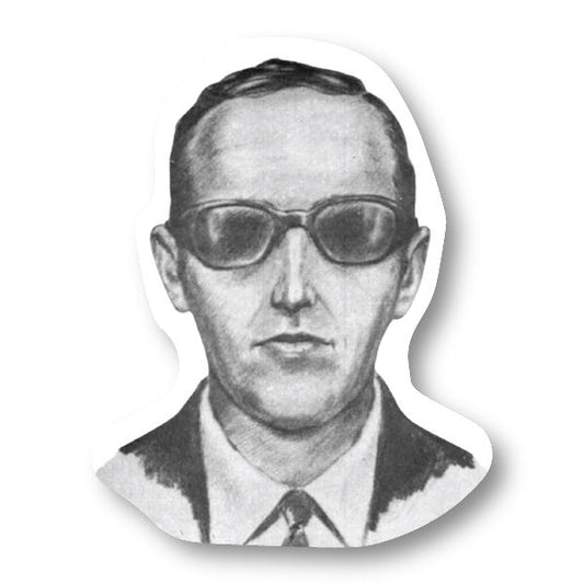 DB Cooper Sticker Decorative Stickers HOUSE OF SWANK