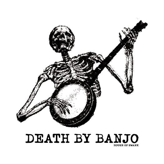 Death by Banjo Sticker Decorative Stickers HOUSE OF SWANK