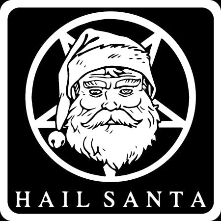 Hail Santa Sticker Decorative Stickers HOUSE OF SWANK