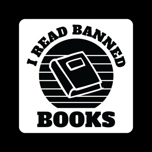 I Read Banned Books Magnet Refrigerator Magnets HOUSE OF SWANK