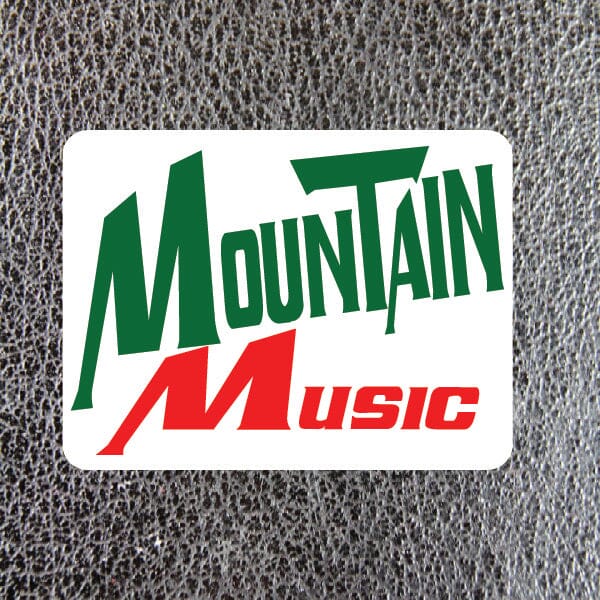 Mountain Music Bluegrass Music Sticker - Decorative Stickers - House of Swank Raleigh NC