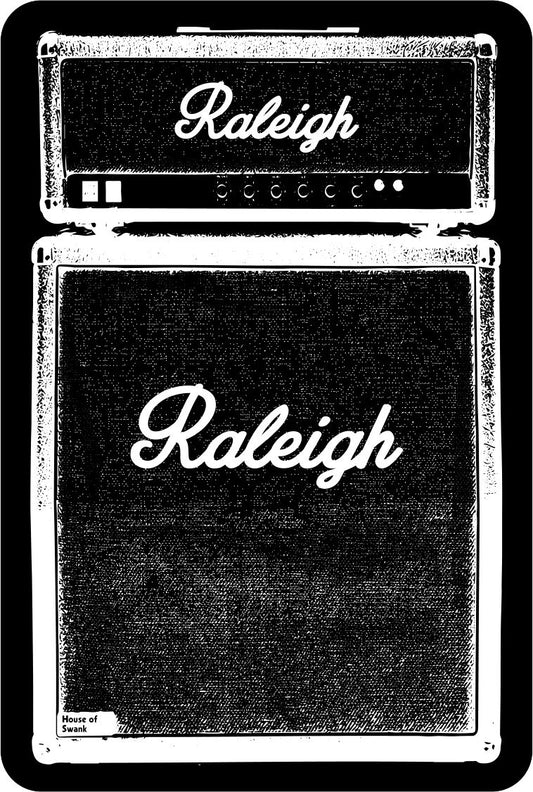 Raleigh Amp Sticker - Decorative Stickers - House of Swank Raleigh NC