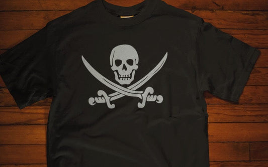 Skull and Swords Pirate Shirt SHIRT HOUSE OF SWANK