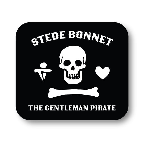 Stede Bonnet Gentleman Pirate Flag Sticker Decorative Stickers HOUSE OF SWANK