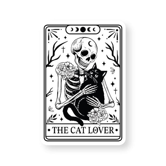 The Cat Lover Tarot Card Sticker Decorative Stickers HOUSE OF SWANK