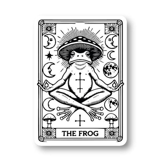 The Frog Tarot Card Sticker Decorative Stickers HOUSE OF SWANK