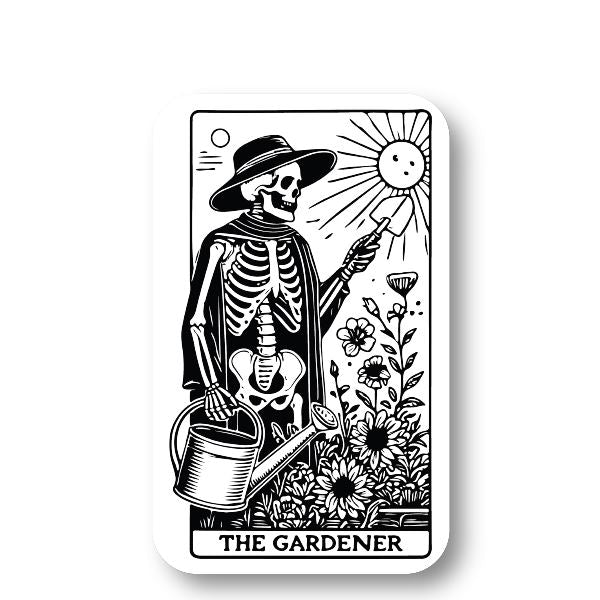 The Gardener Tarot Card Sticker Decorative Stickers HOUSE OF SWANK