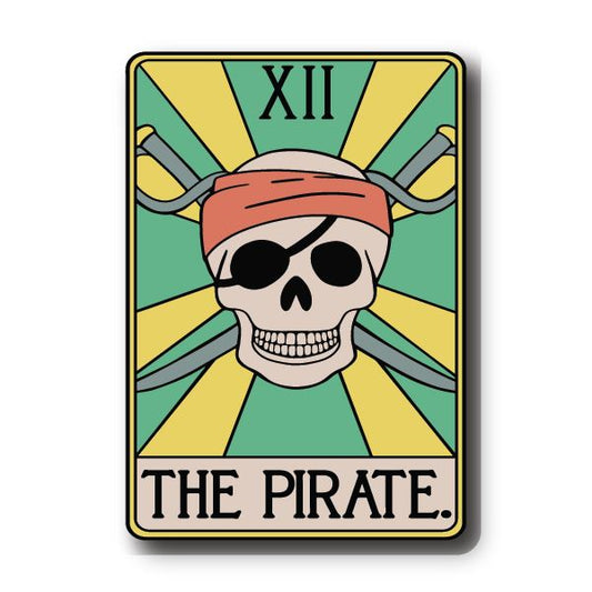 The Pirate Tarot Card Decorative Stickers HOUSE OF SWANK