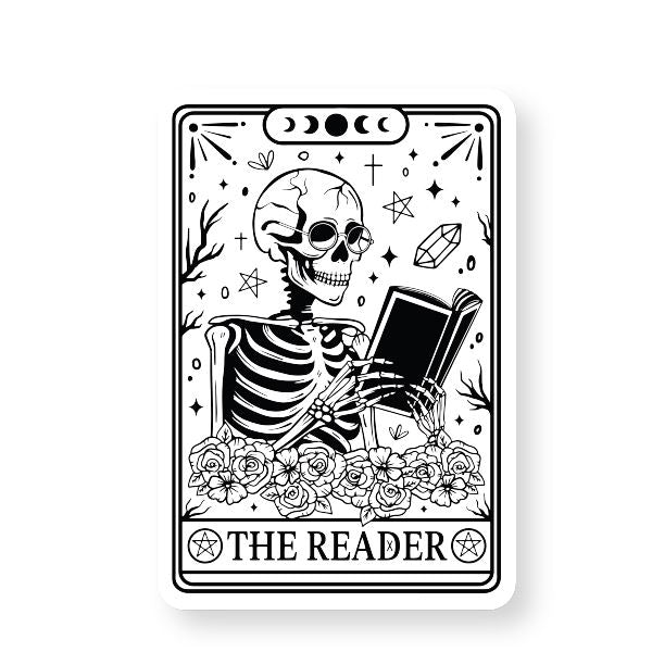 The Reader Tarot Card Sticker Decorative Stickers HOUSE OF SWANK