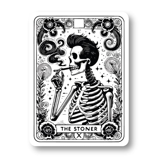 The Stoner Tarot Card Sticker Decorative Stickers HOUSE OF SWANK