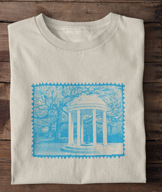 UNC Old Well Stamp Shirt - SHIRT - House of Swank Raleigh NC