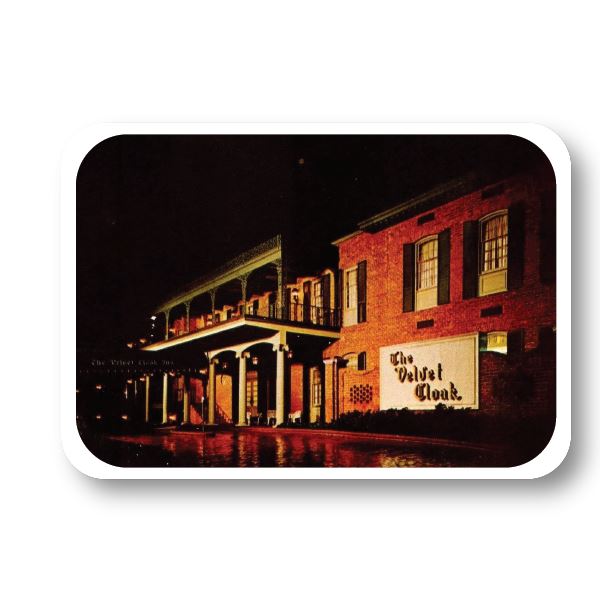 Velvet Cloak Inn Raleigh NC Sticker Decorative Stickers HOUSE OF SWANK