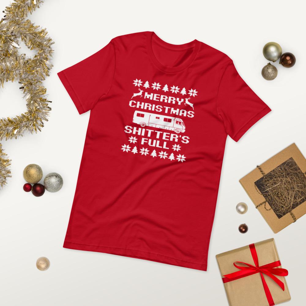 Chicago Shitters Christmas Vacation Hockey Jersey Custom T-Shirts